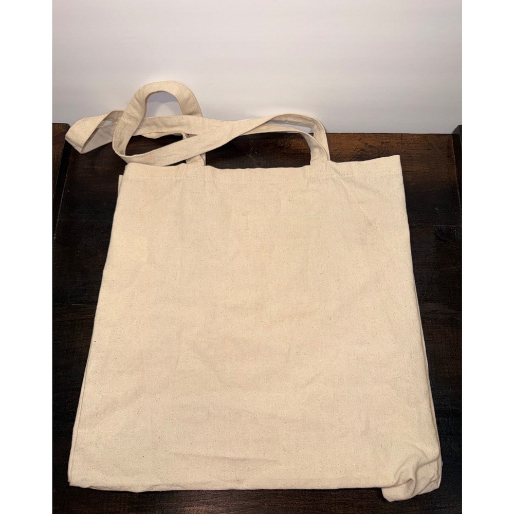 Earthbound Trading Co Mushroom Canvas Tote Bag Purple Gold Boho Reusable Shopper - Picture 6 of 8